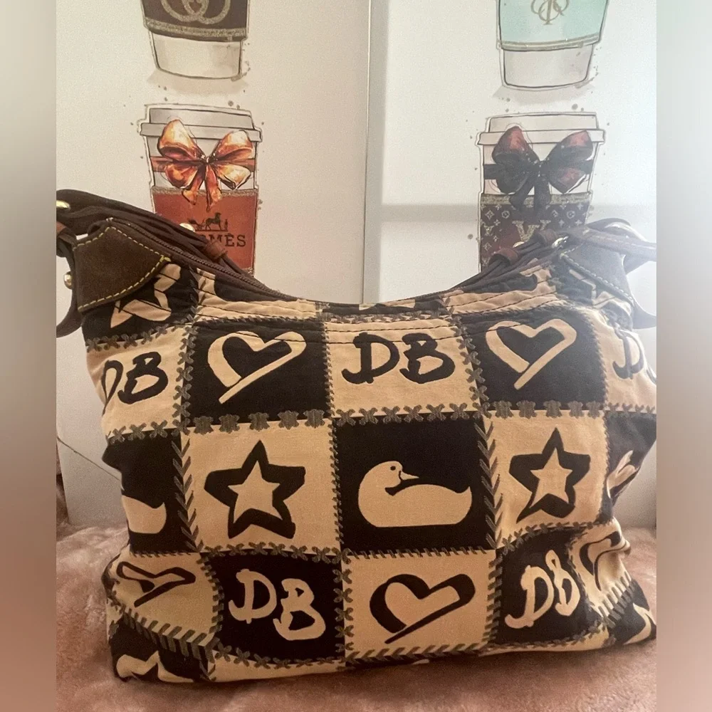 Dooney & Bourke Hobo Shoulder Bag with Corner Wear